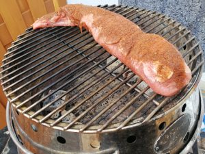 Schweinefilet gewürzt mit American Rub "Texax Dry Rub"