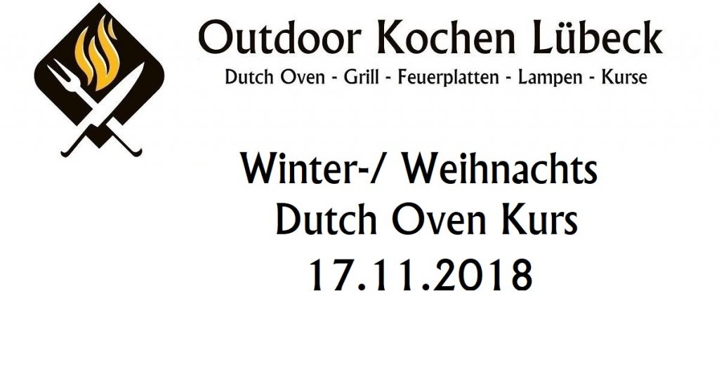 Winter Weinnachts Dutch Oven Kurs